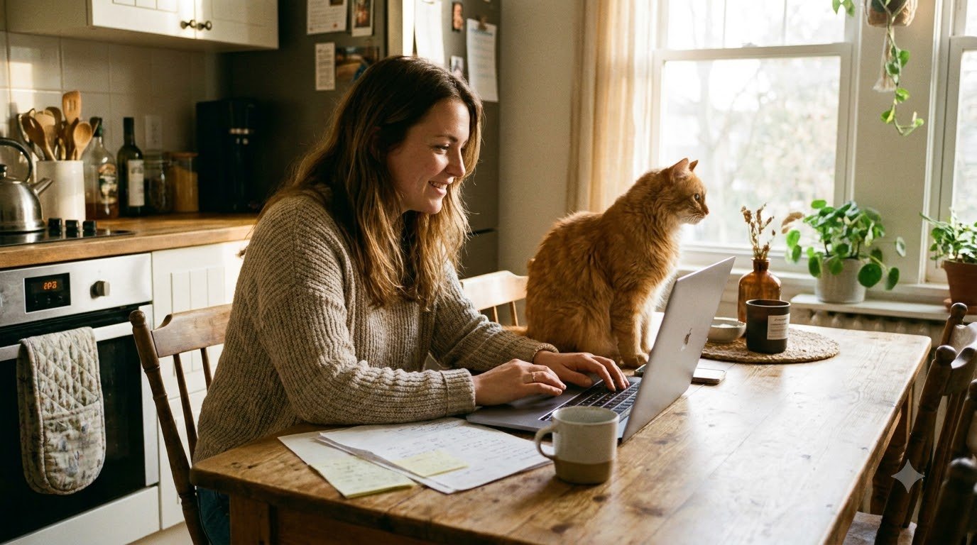A person comparing pet insurance plans